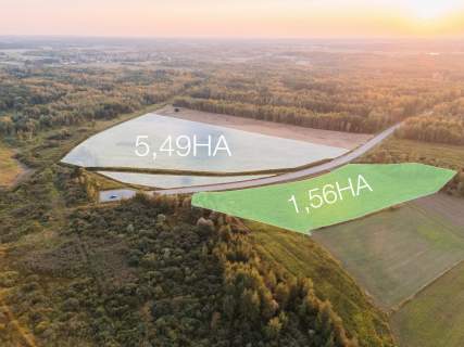 Działka przemysłowa 5,5 HA Podborze Mielec