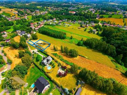 Działka budowlana 1072 m Mszana 5 minut A1