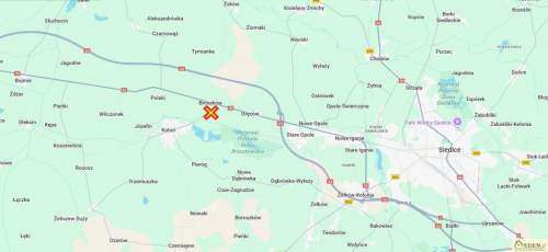 Sprzedam 2 działki 0,5 ha w Broszkowie pod Siedlcami gm.Kotuń