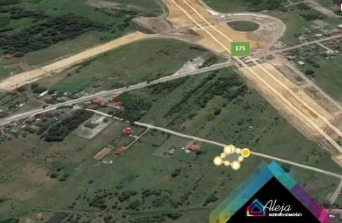 Działka przemysłowo - usługowa blisko autostrady