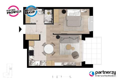 ATRIUM OLIVA 2 pokoje PREMIUM