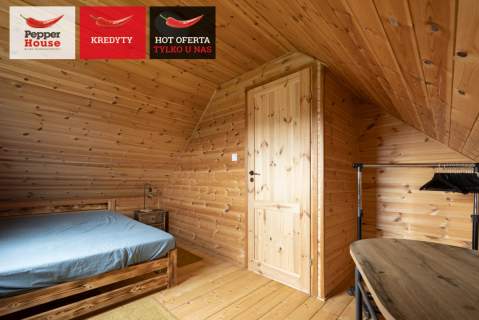 3 domki - gotowa inwestycja Sauna Balia jezioro