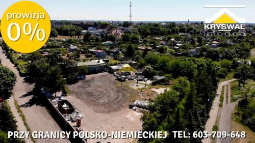 BUDYNEK - DZIAŁKA PRZEMYSŁOWA PRZY GRANICY