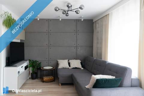 Nowoczesne 3 pokoje 52,2 m 2 balkony 15 m Widok na zieleń