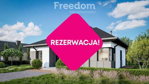 uroczy dom parterowy w otoczeniu przyrody