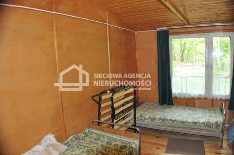 Dom Podjazy, nad rzeką, przy lesie, Sulęczyno