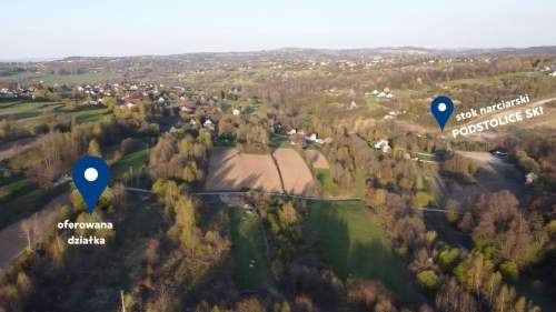 Działka 5500 m PODSTOLICE Gmina Wieliczka
