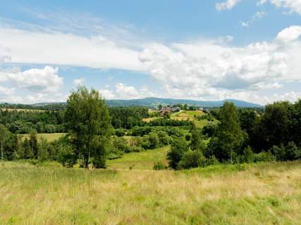 Działka w pełni Budowlana Wysoka gm. Jordanów