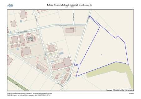 17 ha MPZP P-U 1,5 km do A2 Niepruszewo
