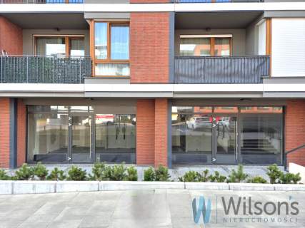 Lokal w nowoczesnym apartamentowcu na Wilanowie