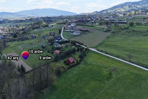Działka budowlana, 10 arów, Pogorzany, Szczyrzyc