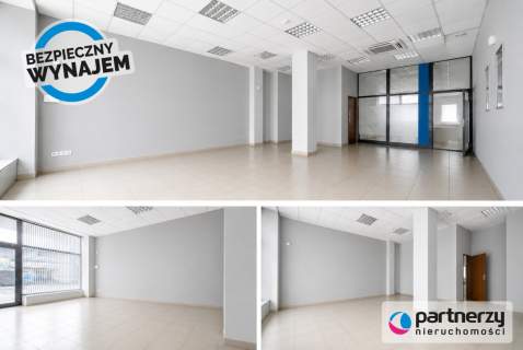 Lokal 86m2 z dużą witryną na Świętojańskiej