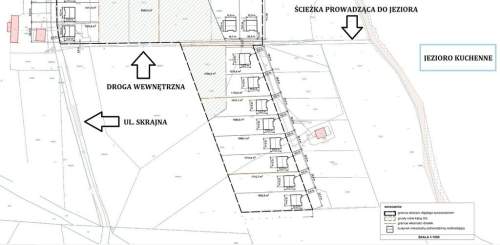 Działki z dostępem Jeziora Kuchennego, Wydane WZ