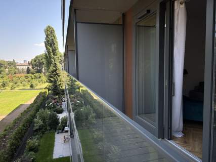 Komfortowe mieszkanie z jedna sypialnią i dużym balkonem