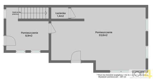 Lokal z witryną i własnym parkingiem