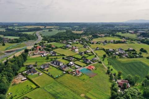 Widokowa działka koło Skoczowa