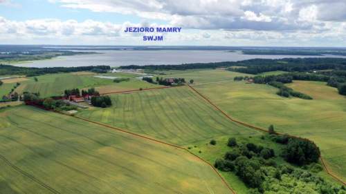 Siedlisko blisko jeziora Mamry