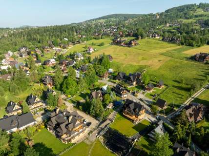 Dom z działką w Kościelisku z widokiem na Giewont