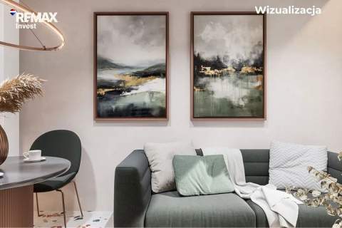 2 pokoje 37,59 m Balkon widok na Beskidy