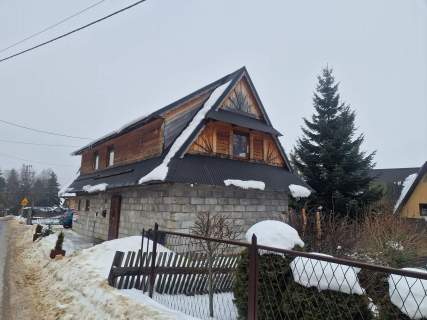 Dom z działką w Kościelisku z widokiem na Giewont