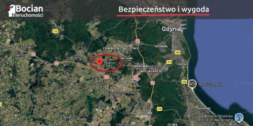 Plaska, uzbrojona działka Usługi nieuciążliwe