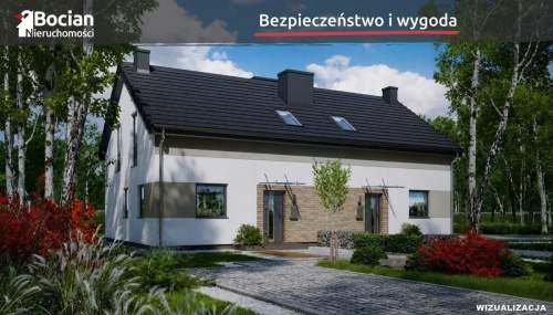 Nowoczesny dom DEWELOPERSKI w Bojanie