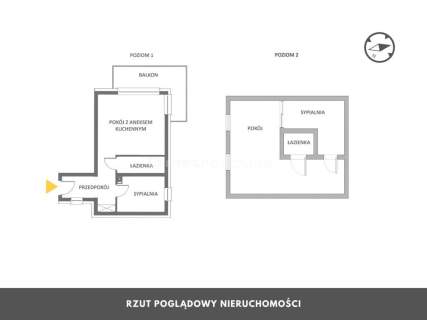 Dwupoziomowy apartament z garażem
