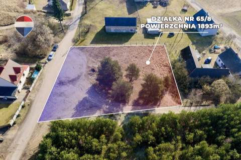 Działka przy lesie z warunkami zabudowy