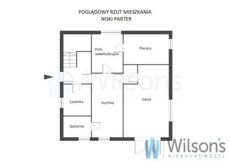 Atrakcyjna posiadłość, dom, siedlisko, las 