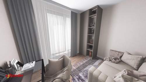 3 pokoje balkon z widokiem na LAS Podwójna ekspozycja 