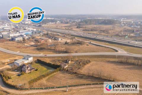 Działka usługowo-produkcyjna tuż przy trasie S6.