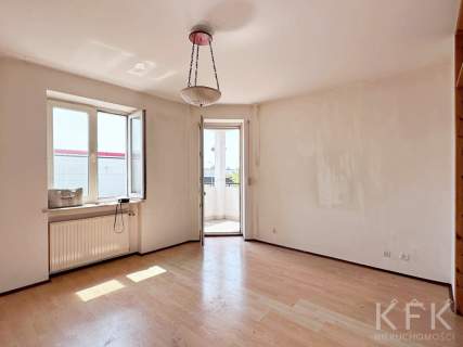 Pierwsze piętro Balkon Blok Cegła Film