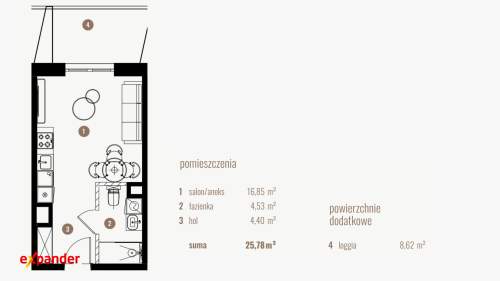 PROMOCJA Kawalerka - blisko centrum Łodzi i CKD - Bez prowizji...