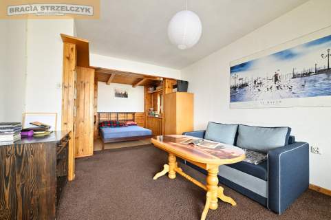 Studio 36,5 m na poddaszu, Armii Ludowej loggia