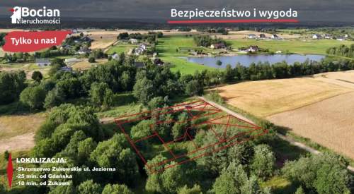Kompleks działek w Skrzeszewie Żukowskim