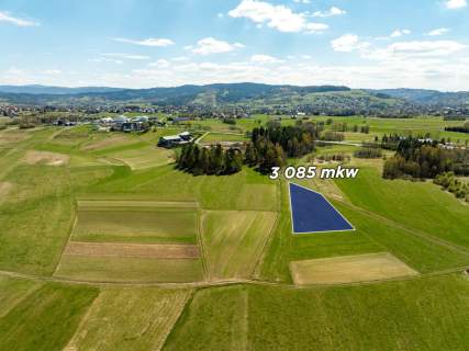 Działka rolna na sprzedaż, 3085 m2, Raba Wyżna