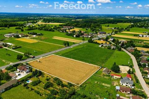 Działka inwestycyjna przy DK92 MPZP A2 3,5 km