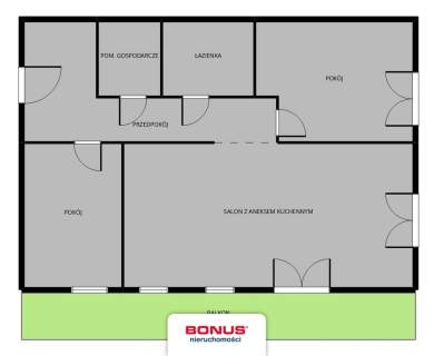 Komfortowy apartament 3 pokoje, Warszewo