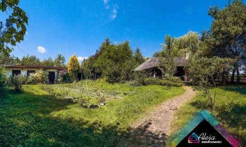 Oryginalny dom ze stawem i lasem ok 6300m2 działki