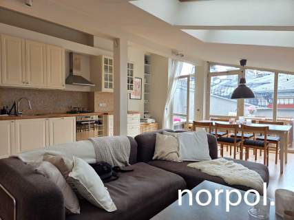 Stylowy apartament z jedną sypialnią i tarasem w centrum Kazimierza