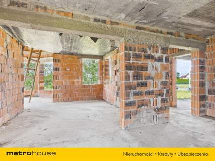 Dom stan surowy otwarty 155m2, działka 21 arów