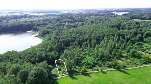 Działka nad jeziorem Winiec - 1096 m2