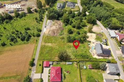 Płaska działka 841 m pod wymarzony dom