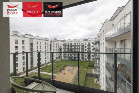 Angielska Grobla Wyspa Spichrzów balkon