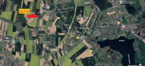 Działka inwestycyjna 9521m  Napachanie blisko S11