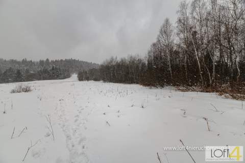 Widokowa działka w Bieszczadach