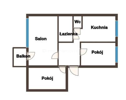 Mieszkanie na sprzedaż, 53 m2, Łódź