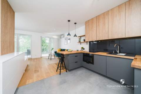 Przestronne, funkcjonalne studio Podgórze