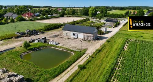 Działka inwestycyjna 2,41 ha przy DK74
