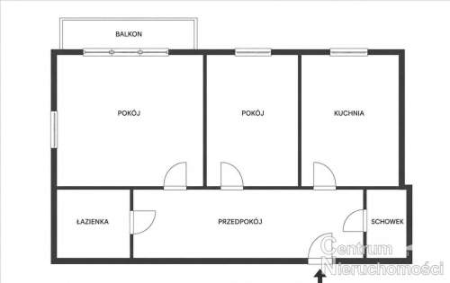 2 pok. Mieszkanie 60 m2 na Ruczaju w dobrej cenie